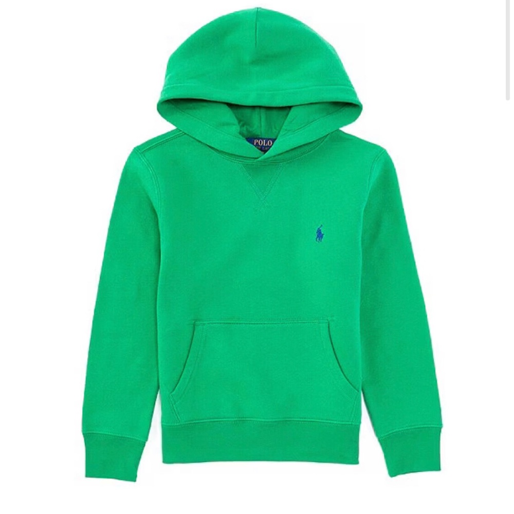 Polo Ralph Lauren Green
Little Boys 4t Long Sleeve Fleece Hoodie EUC